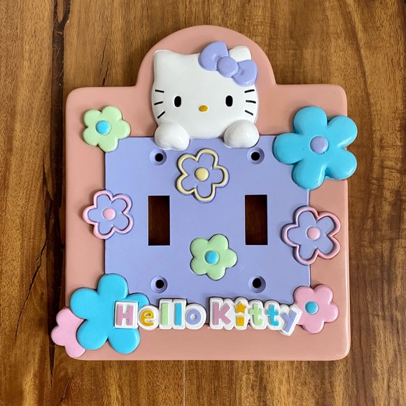 VTG Hello Kitty Double Light switch cover - Picture 2 of 4